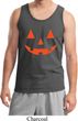 Mens Halloween Tanktop Orange Jack O Lantern Tank Top