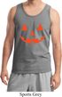 Mens Halloween Tanktop Orange Jack O Lantern Tank Top