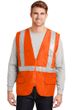 Mens High Visibility Cycle Safety Vest with Mesh Back
