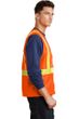 Mens High Visibility Neon Vest with Reflective Tape