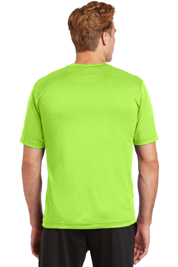 Mens High Visibility Reflective Cycling Tee Shirt Cycle Wear