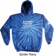 Mens Hoodie Alcohol Tobacco Firearms ATF Tie Dye Hoody