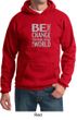 Mens Hoodie Be The Change Hoody