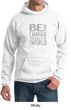 Mens Hoodie Be The Change Hoody