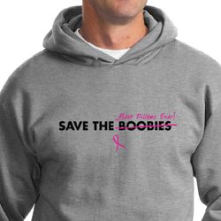 Mens Hoodie Breast Cancer Awareness Best Pillows Ever Hoody
