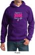 Mens Hoodie Breast Cancer Awareness Save a Life Hoody