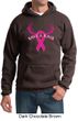 Mens Hoodie Breast Cancer Awareness Save a Rack Hoody