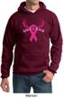 Mens Hoodie Breast Cancer Awareness Save a Rack Hoody