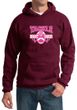 Mens Hoodie Breast Cancer Awareness Tackle Cancer Hoody