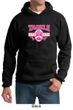 Mens Hoodie Breast Cancer Awareness Tackle Cancer Hoody