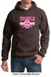 Mens Hoodie Breast Cancer Awareness Tackle Cancer Hoody