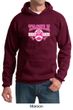 Mens Hoodie Breast Cancer Awareness Tackle Cancer Hoody