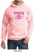Mens Hoodie Breast Cancer Awareness Tackle Cancer Hoody