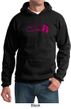 Mens Hoodie Breast Cancer Awareness Walkin For a Cure Hoody