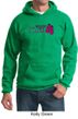 Mens Hoodie Breast Cancer Awareness Walkin For a Cure Hoody