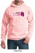 Mens Hoodie Breast Cancer Awareness Walkin For a Cure Hoody