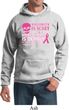 Mens Hoodie Halloween Scary Breast Cancer Deadly Hoody