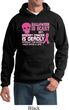 Mens Hoodie Halloween Scary Breast Cancer Deadly Hoody