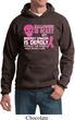 Mens Hoodie Halloween Scary Breast Cancer Deadly Hoody
