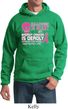 Mens Hoodie Halloween Scary Breast Cancer Deadly Hoody