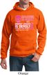 Mens Hoodie Halloween Scary Breast Cancer Deadly Hoody