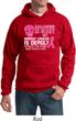 Mens Hoodie Halloween Scary Breast Cancer Deadly Hoody