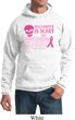 Mens Hoodie Halloween Scary Breast Cancer Deadly Hoody