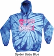 Mens Hoodie Halloween Scary Breast Cancer Deadly Tie Dye Hoody