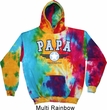 Mens Hoodie Papa Tie Dye Hoody