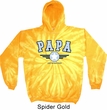 Mens Hoodie Papa Tie Dye Hoody