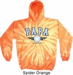 Mens Hoodie Papa Tie Dye Hoody