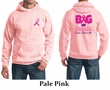Mens Hoodie Pink Ribbon Save Them All Front & Back Print Hoody
