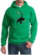 Mens Hoodie Rasta Triangle Hoody