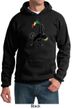 Mens Hoodie Rasta Triangle Hoody