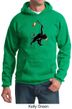 Mens Hoodie Rasta Triangle Hoody