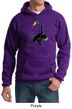 Mens Hoodie Rasta Triangle Hoody