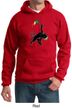 Mens Hoodie Rasta Triangle Hoody