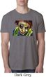Mens Joker Face Burnout Shirt