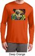 Mens Joker Face Moisture Wicking Long Sleeve Shirt