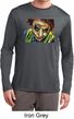 Mens Joker Face Moisture Wicking Long Sleeve Shirt