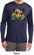 Mens Joker Face Moisture Wicking Long Sleeve Shirt