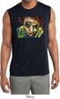 Mens Joker Face Sleeveless Moisture Wicking Shirt