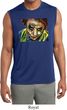 Mens Joker Face Sleeveless Moisture Wicking Shirt