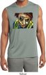 Mens Joker Face Sleeveless Moisture Wicking Shirt