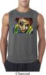 Mens Joker Face Sleeveless Shirt