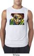Mens Joker Face Sleeveless Shirt