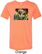 Mens Joker Face Tri Blend Crewneck Shirt