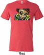 Mens Joker Face Tri Blend Crewneck Shirt