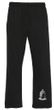 Mens Lightweight Yoga Pants - Buddha Profile - Black