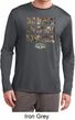 Mens Mossy Oak No Boots No Spurs No Service Dry Wicking Long Sleeve